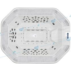 Переливной СПА бассейн Joyee SPA Dubai без оборудования